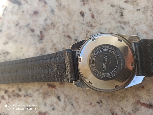 Sensacional Seiko Actus Verde Metálico Automático Fab. 03/70