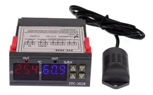 Termostato Controlador Temperatura Humedad 110-220v Stc3028 