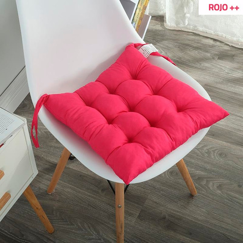 Imagen 4 de 10 de Almohadon Cuadrado P / Silla Eames Butaca Auto Hogar Colores