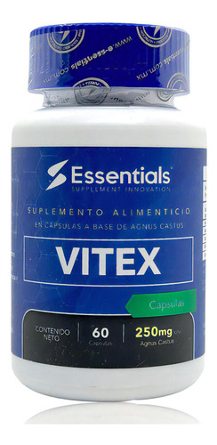 Vitex 60 Capsulas 250 Mg Essentials