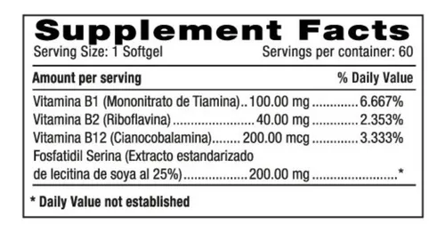 Neur Formula X60 Cap Nat System - Unidad a $917