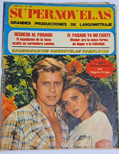 Supernovelas / Nº 156 / 1976 / Franco Dani Y Marina Coffa