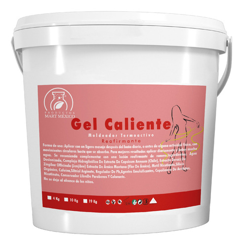  Gel Caliente Reductivo 19 Kilos