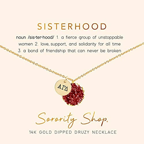 Collar Tienda De Hermandad Alpha Gamma Delta Sisterhood Druz