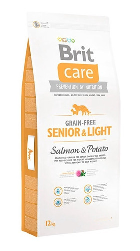 Brit Care Senior & Light - Salmon Y Papa 12 Kg