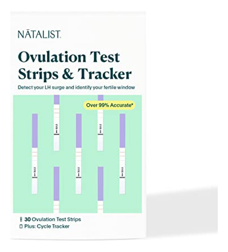 Test De Ovulacion  Kit De Prueba De Ovulación Natalist Tiras