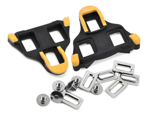 Imagen 5 de 8 de Pedal Bicicleta Ruta Shimano Rs500 Calas Chocles Trabas