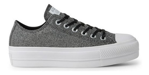 converse plataforma brillo