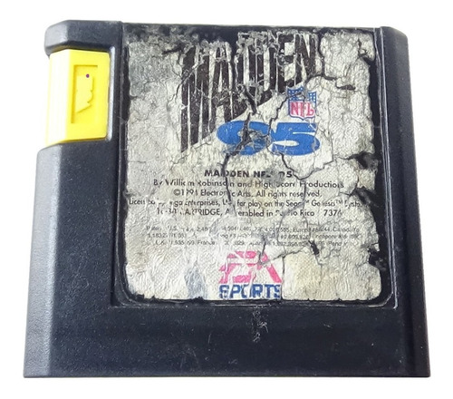 Madden Nfl 95 Juego Original Sega Genesis Electronic Arts Ea