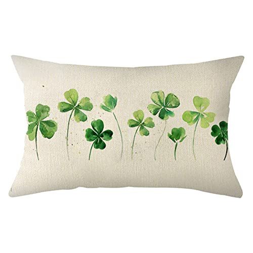 Funda De Almohada De Trébol De   Día De San Patricio,...