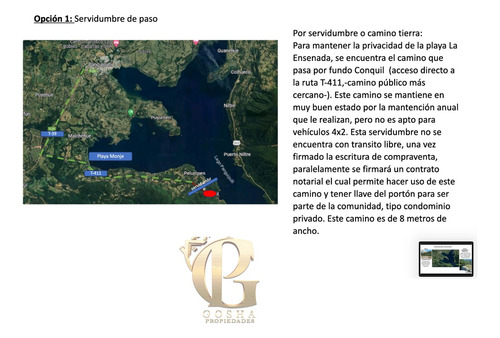 Leve Inclinación Acceso A Playa Con Vista Al Lago Y Volcanes