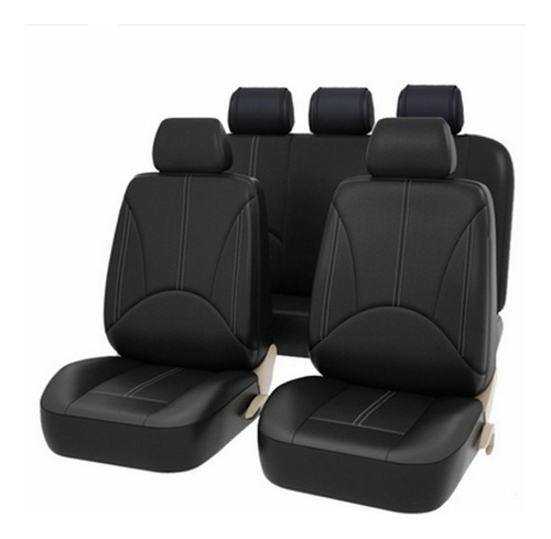 Funda De Asiento De Cuero Sintético Para Auto Universal