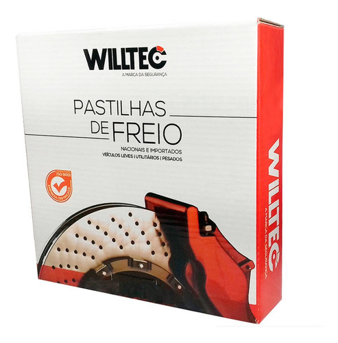 Pastilha De Freio L200 Triton Hpe At 3.5 24v 09 A 13 Willtec