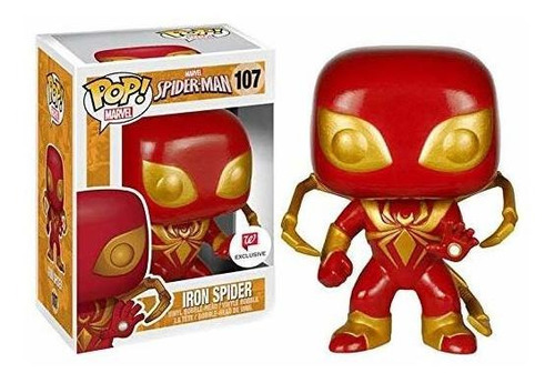 Funko Pop. Marvel Iron Spider-man Pop Vinilo Exclusivo Bobbl