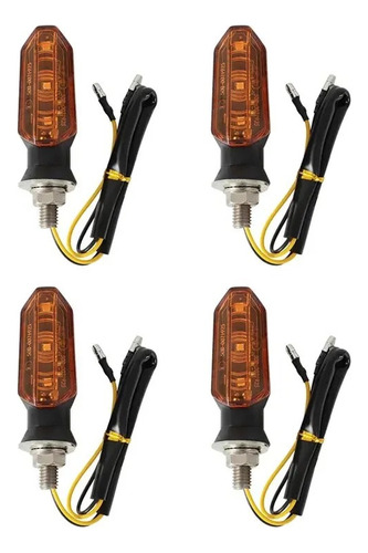 Luz Led De Intermitentes De 8mm Y 12v Para Honda Atvutv