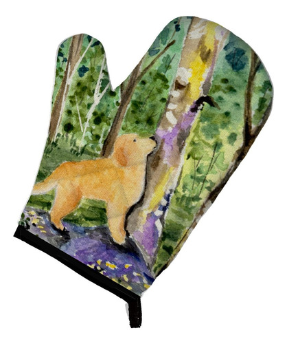 Caroline Treasures Ss8887ovmt Golden Retriever - Manopla Par