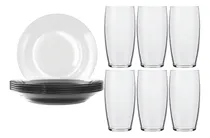Comprar Kit 6 Pratos Fundos Astral E 6 Copos Oca Nadir Promoção