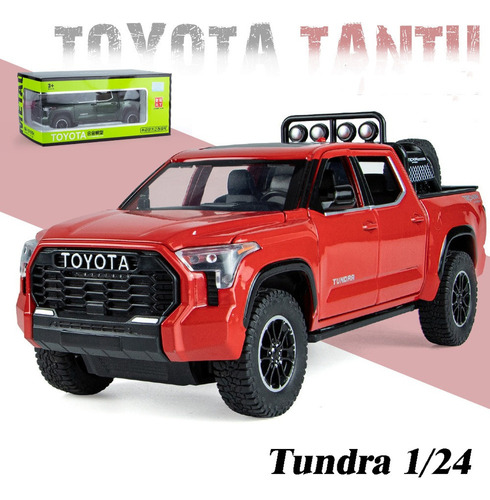 Toyota Tundra Camioneta Todoterreno Miniatura Metal Coche 00