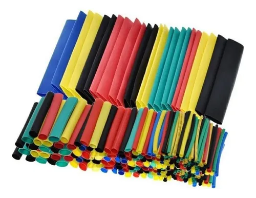. Termofit 328 Piezas Kit 8 Tamaños Termocontractil