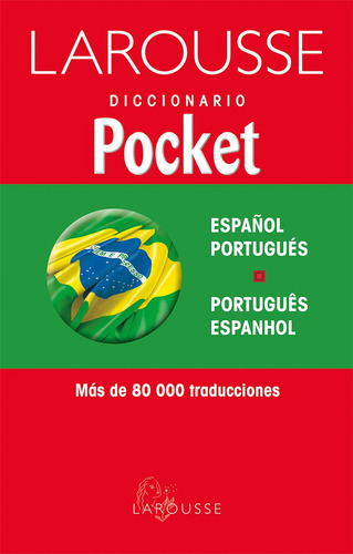 Diccionario Pocket Español/portugués, Tapa Blanda 