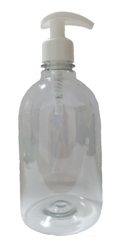 Botella Pet 500ml M.bajo Válvula Dispensador Cremera X100