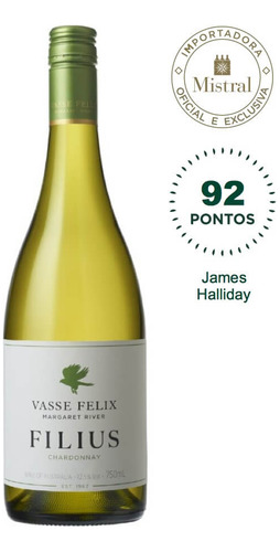 Vinho Branco Vasse Felix Filius Chardonnay 2019 750ml