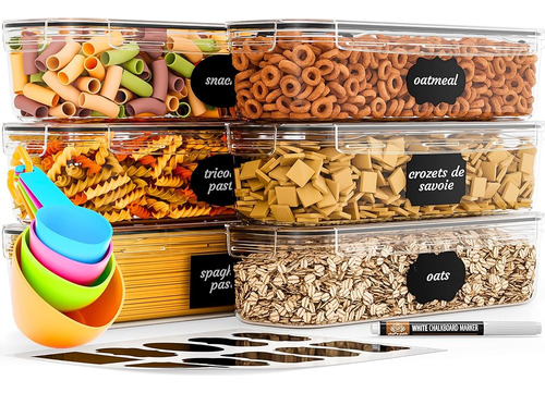 Chef's Path Airtight Food Storage Container Set (set De 6) -
