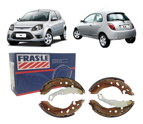 Lona Freio Traseiro Ford Ka Std 1.0 1.3 8v 1998 1999 Gasolin