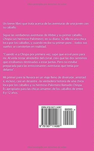 Diario De Una Chica Loca Por Los Caballos. Mi Primer Poni., De Kahler, Katrina. Editorial Kc Global Enterprises, Tapa Blanda En Español, 2018