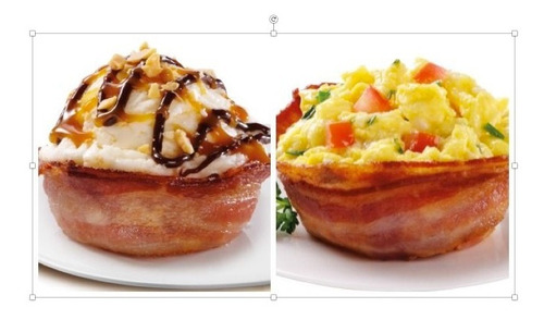 Bacon Bowl Tazón Molde Tocineta Cocina 