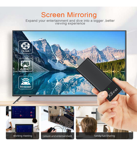 Xs97s3tv Tv Stick 4k Streaming Chromecast De Voz Android Tv