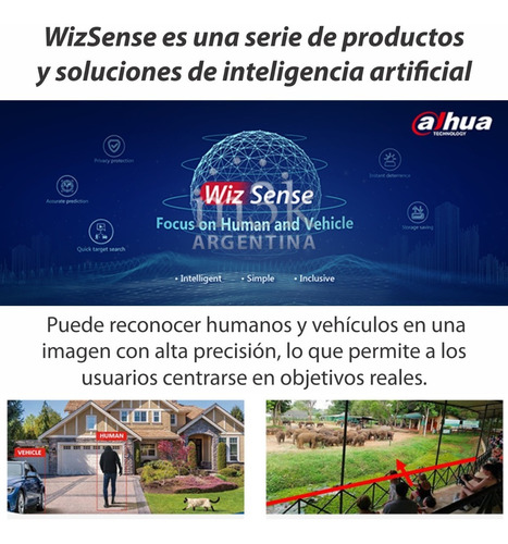 Imagen 3 de 10 de Kit Seguridad Dahua Dvr 4 + 3 Camaras Exterior 720p 1mp