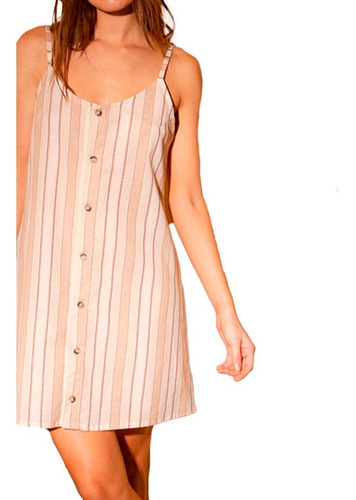 Imagen 1 de 5 de Vestido Billabong Wink Away Dress Marron Mujer
