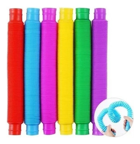 Pop Tube Tubo Flups Sensorial Juguete Souvenir Fidget Toy X1