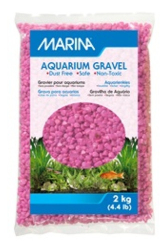 Marina Grava Piedra Inerte 2kg Acuario Pecera Peces Colores