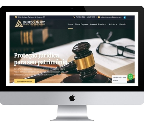 Imagem 4 de 6 de Criação E Desenvolvimento De Websites - Sites Institucionais
