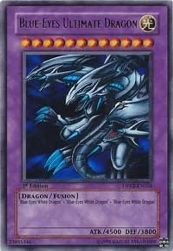 Blue-eyes Ultimate Dragon Dpkb-en026 (ultra Rare) 1st