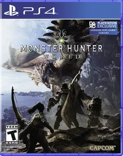 Monster Hunter World Ps4 Juego Playstation 4 Fisico Standar