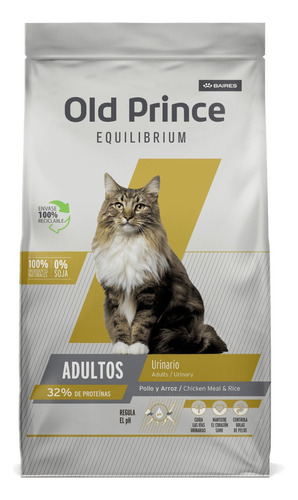 Old Prince Equilibrium Gato Adulto Urinary Care X 3 Kg