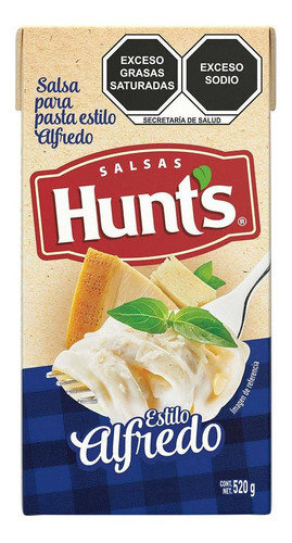 Salsa para Pasta Hunt's Alfredo 520g