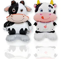 Comprar Kit 5 Balão Fazendinha Animais Metalizado Base Centro Mesa