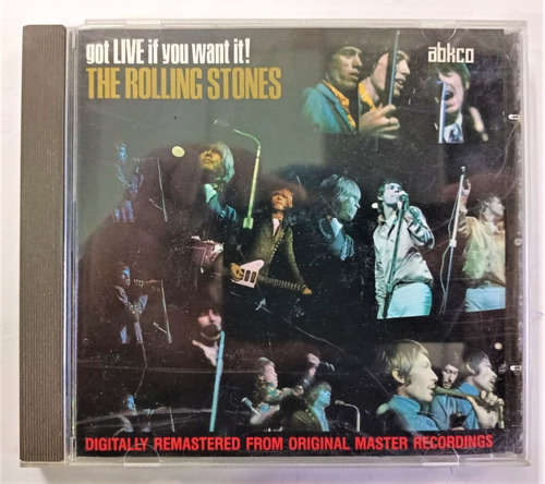 The Rolling Stones Got Live If You Want It Cd Importado