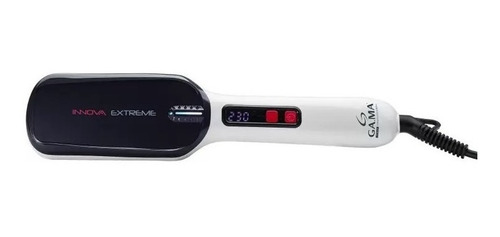 Imagen 2 de 2 de Cepillo alaciador GA.MA Italy Innova Extreme blanco/negro 100V/240V