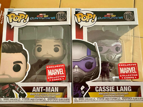 Funkos Pop! Ant-man & Cassie Lang Marvel