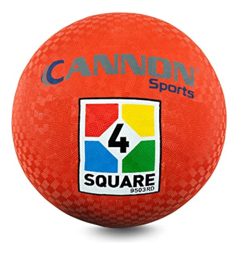 Cannon Sports 4 Bolas Cuadradas Para Niños De 8.5 Pulgadas,