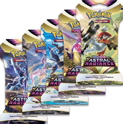 Cartas Pokémon Tcg Astral Radiance Sleeved Sobre Originales