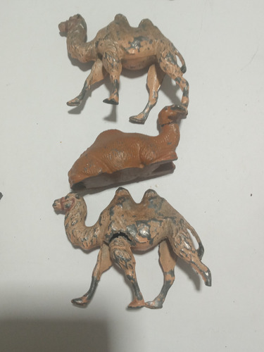 Antiguo Juguete Ind Arg Animales De Plomo # 15 (Usado)