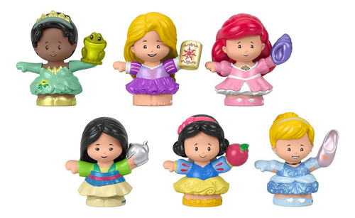 Fisher-price Little People Set De Regalo De Princesas Disney