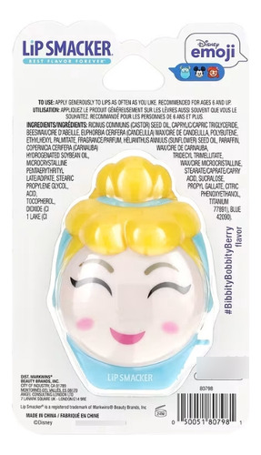 Lip Smacker, Disney Emoji, Bálsamo Labial, Cenicienta