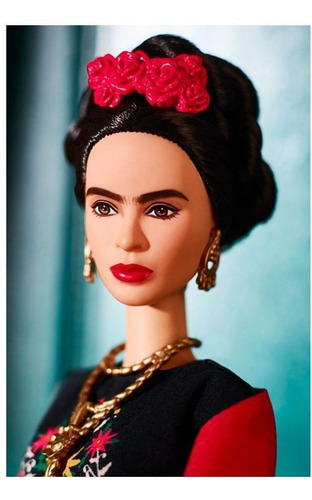 Imagem 10 de 11 de Barbie Série Collector Mulheres Insp. Frida Kahlo Mattel Ms